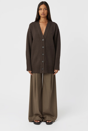 Camilla and Marc Romeo 2.0 Cardigan - Chocolate Melange