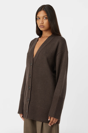Camilla and Marc Romeo 2.0 Cardigan - Chocolate Melange