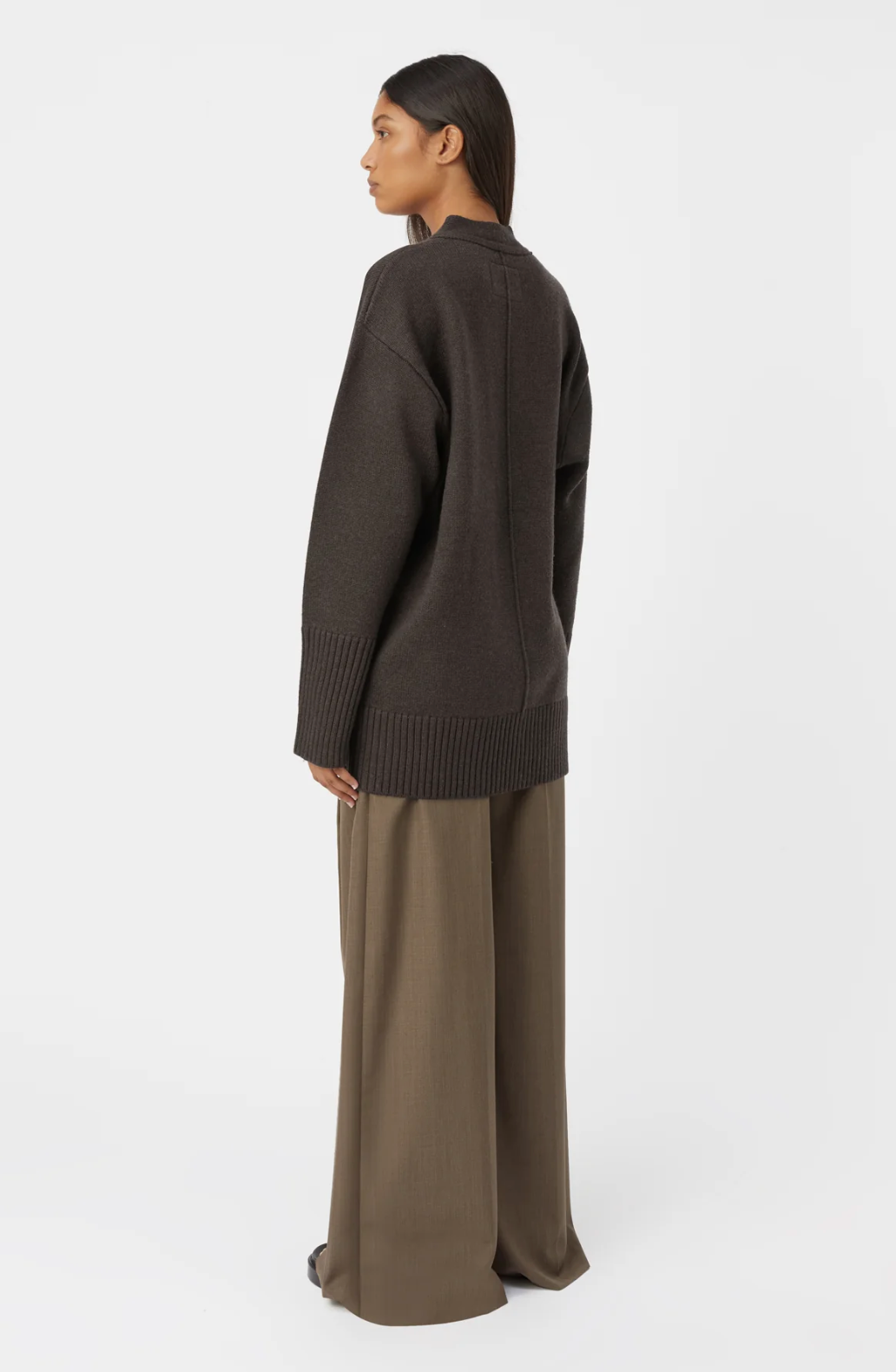 Camilla and Marc Romeo 2.0 Cardigan - Chocolate Melange