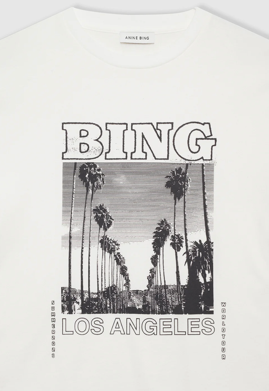 Anine Bing Louis Tee Bing Tour
