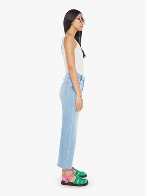 Mother Denim The Rambler Zip Ankle - Look Ma No Hands