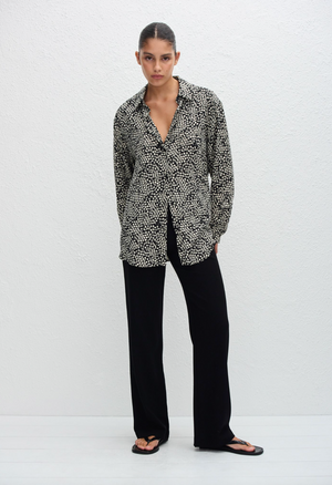 Matteau Long Sleeve Silk Shirt - Kyoto