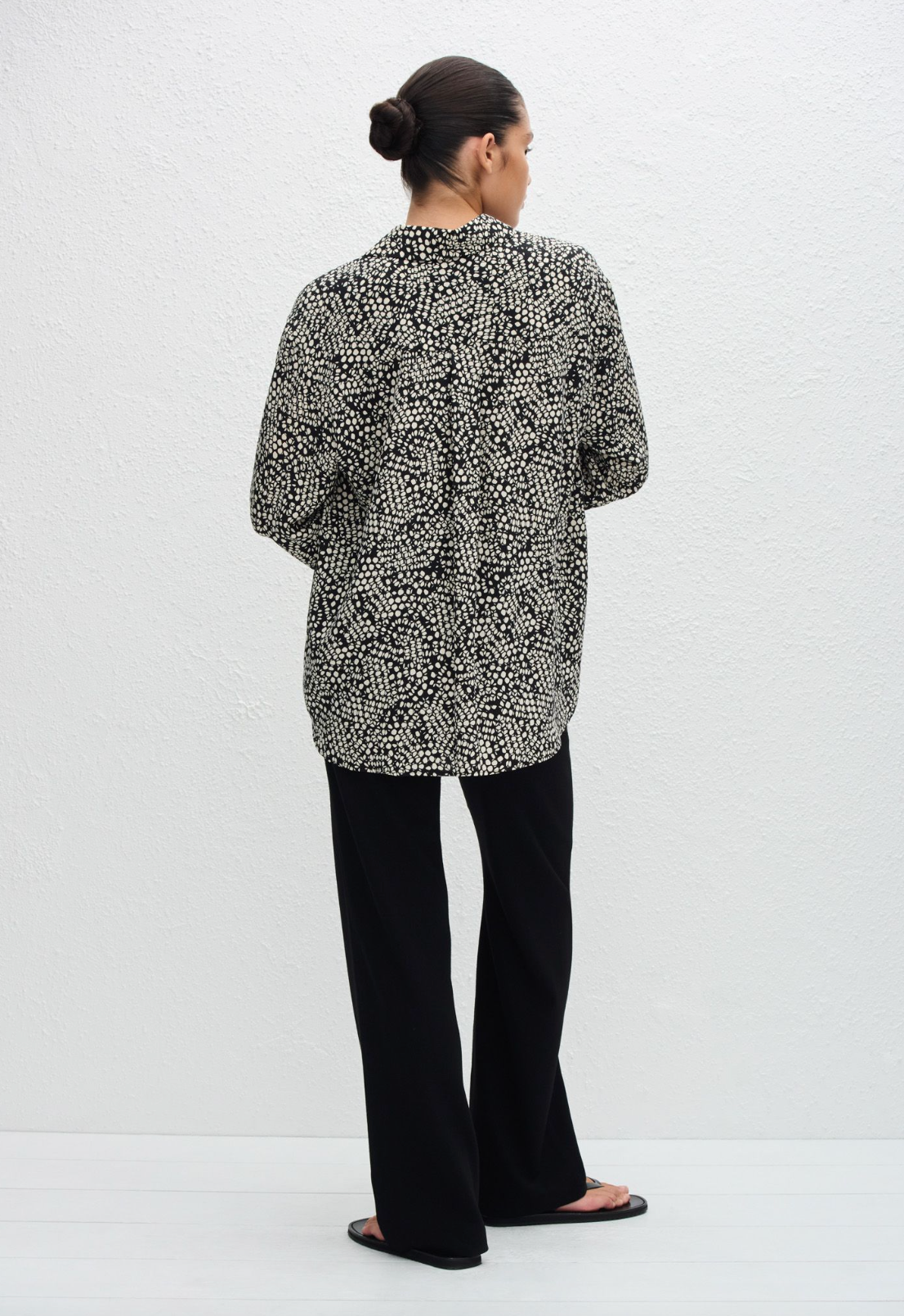 Matteau Long Sleeve Silk Shirt - Kyoto