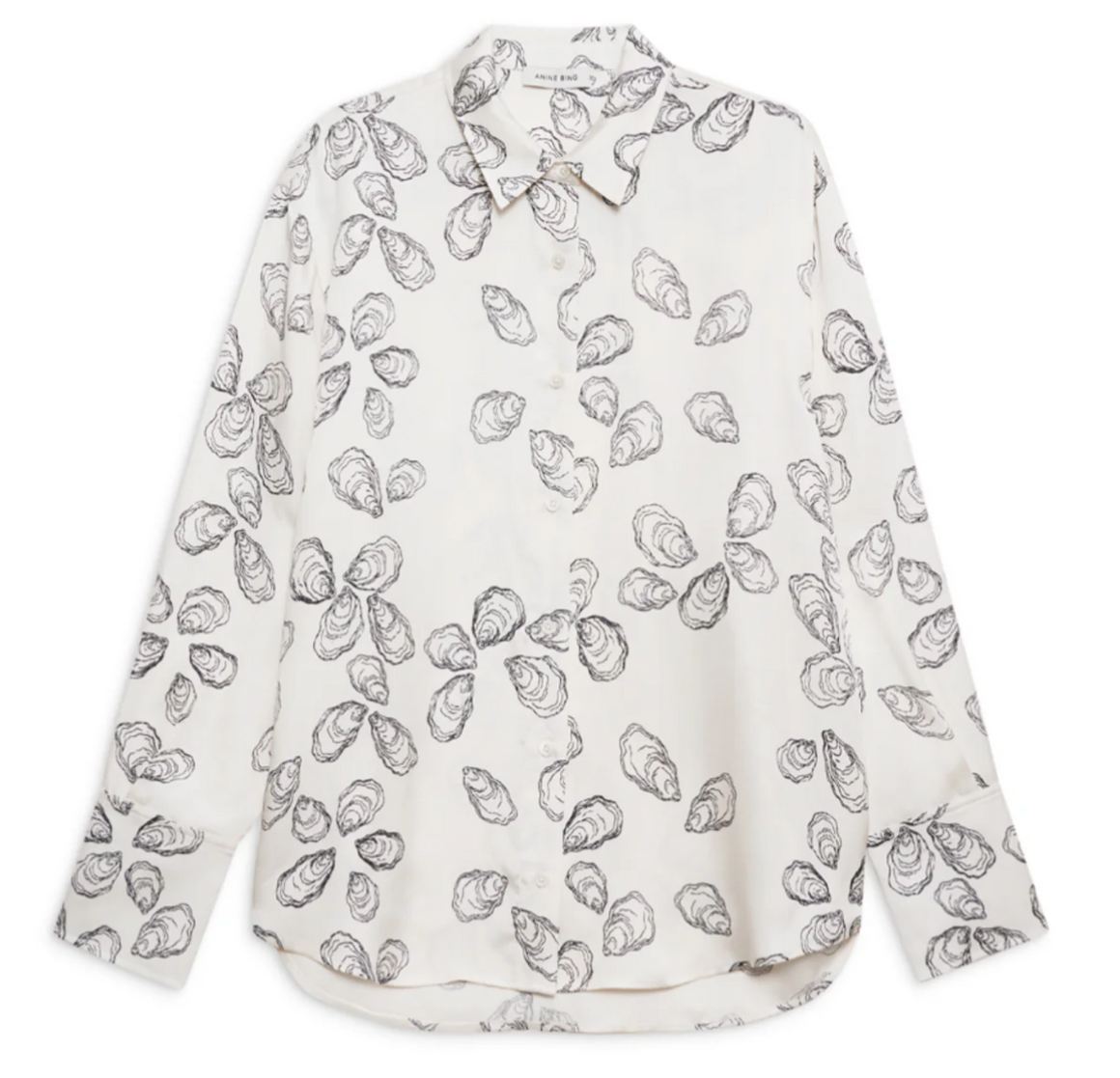 Anine Bing Avalon Shirt - Oyster Bone