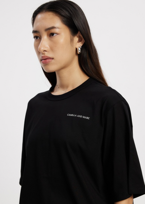 Camilla and Marc Zinnia Tee - Black