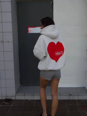 SSaint Grey Heart Hoodie - PRE ORDER