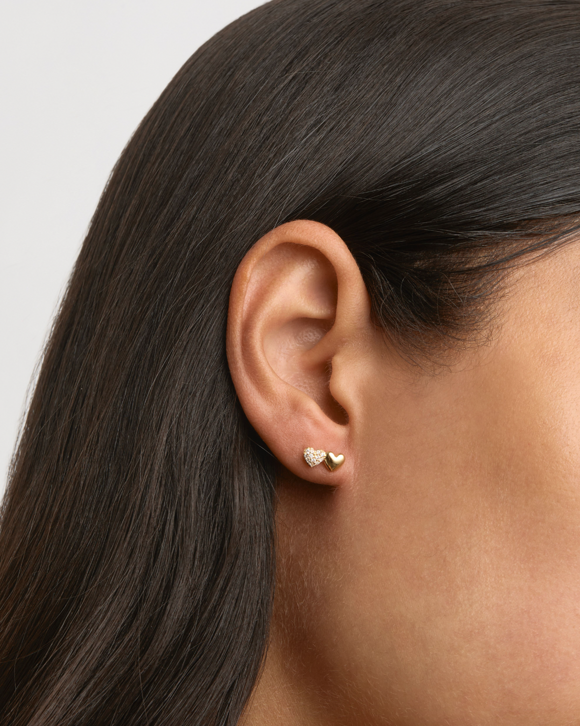 By Charlotte 18k Gold Vermeil Always By Your Side Stud Earrings