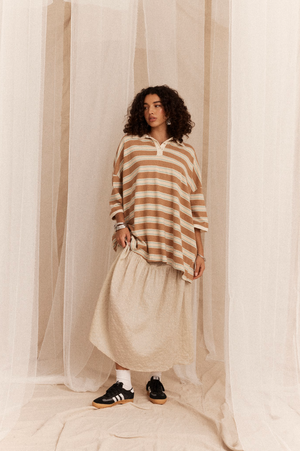 Kinga Csilla Lago Striped Rugby Jumper