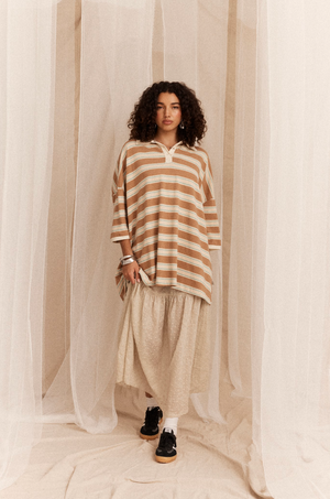 Kinga Csilla Lago Striped Rugby Jumper