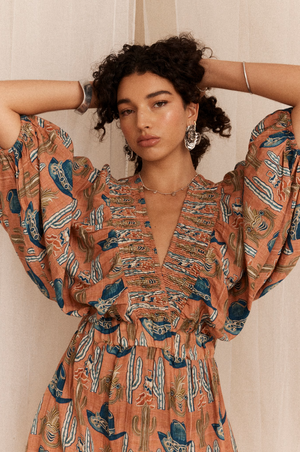 Kinga Csilla Tulita Fiore Maxi Dress