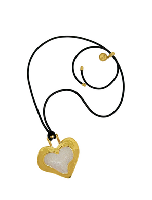Mountain & Moon Olympia Necklace - Gold
