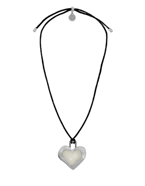 Mountain & Moon Olympia Necklace - Silver