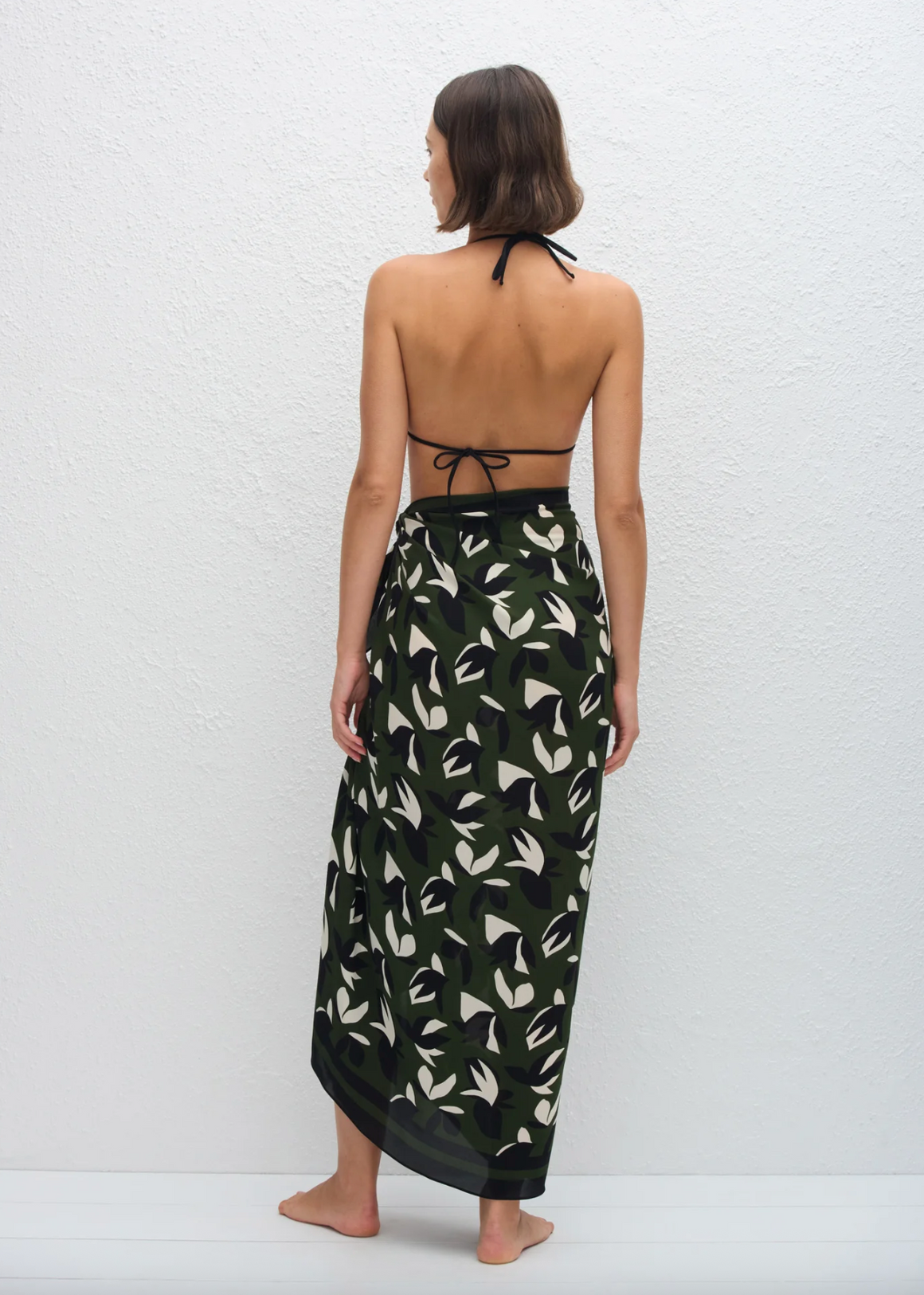 Matteau Silk Sarong - Agave