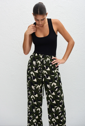Matteau Drawstring Trouser - Agave