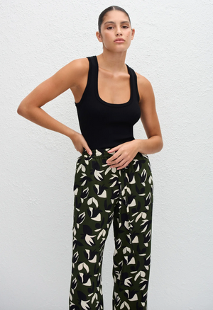 Matteau Drawstring Trouser - Agave