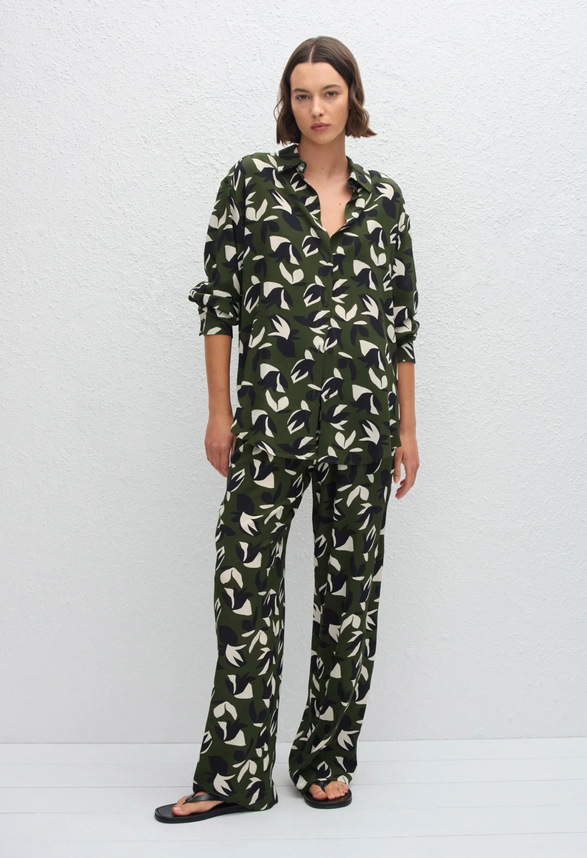 Matteau Drawstring Trouser - Agave