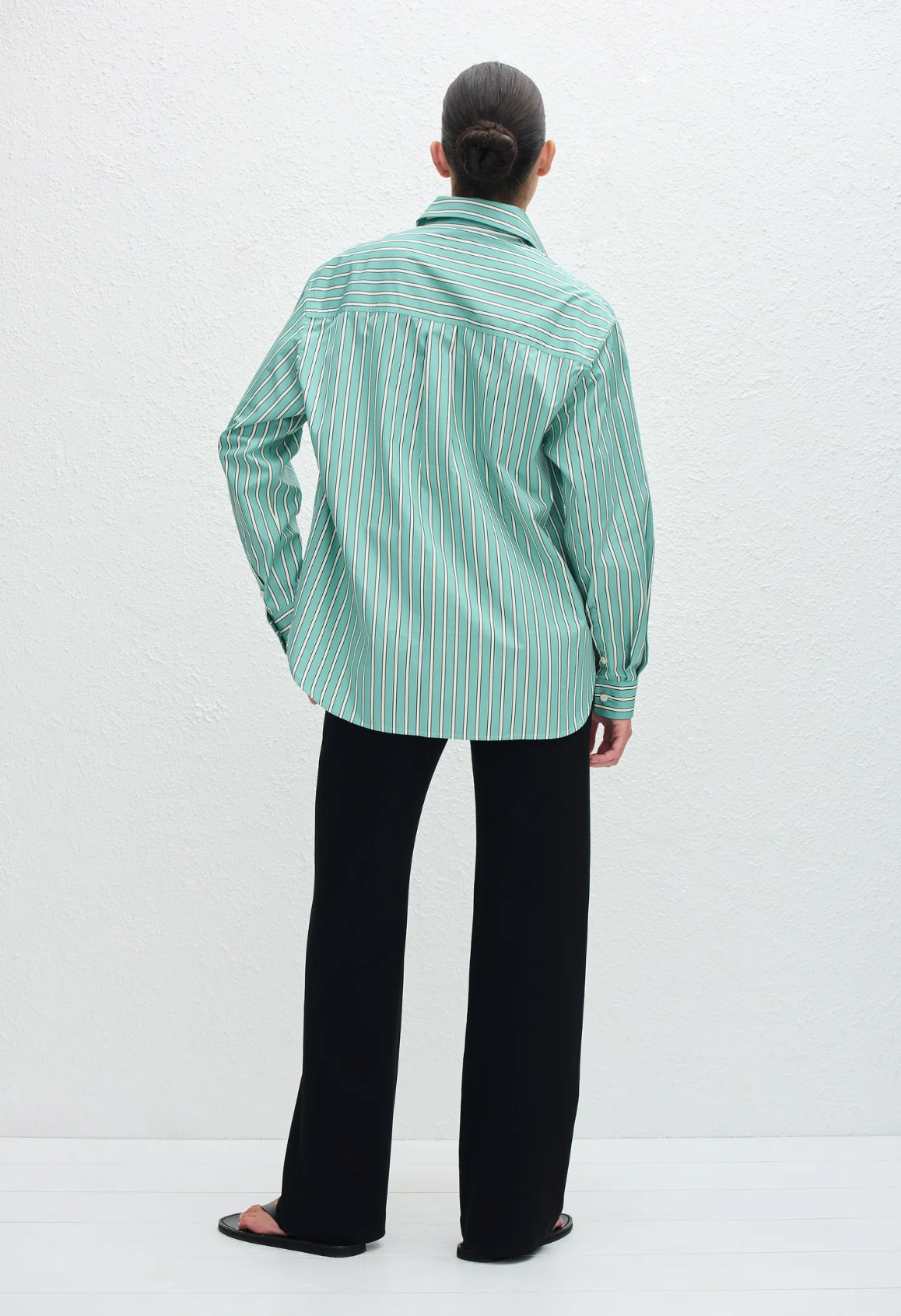Matteau Classic Stripe Shirt - Aegean Stripe