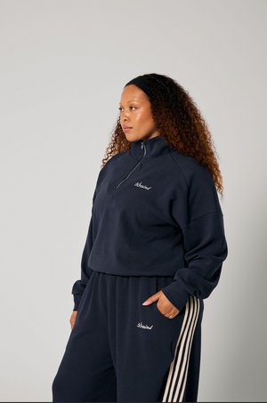 Ssaint Zip Jumper - Navy