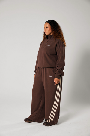 Ssaint Zip Jumper - Brown