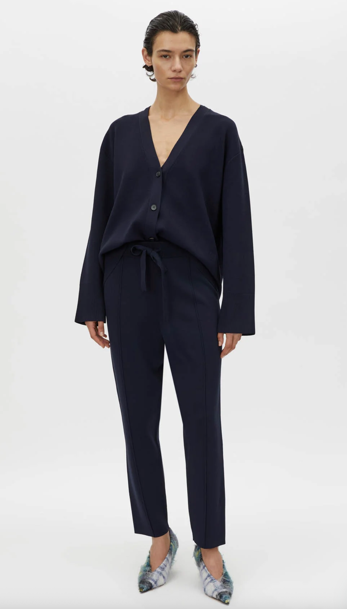 Camilla and Marc Lyndon Knit Pant - Navy