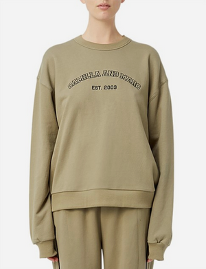 Camilla and Marc Odessa Graphic Crew - Sea Grass