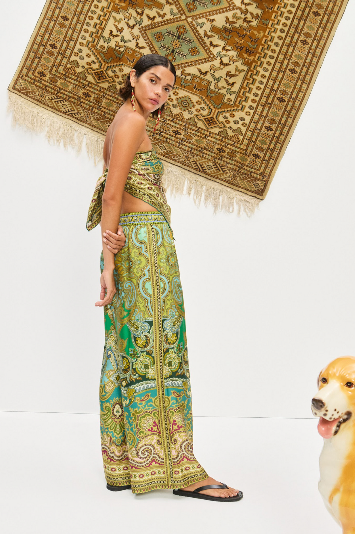 Alemais Clemenza Silk Pant - PRESALE