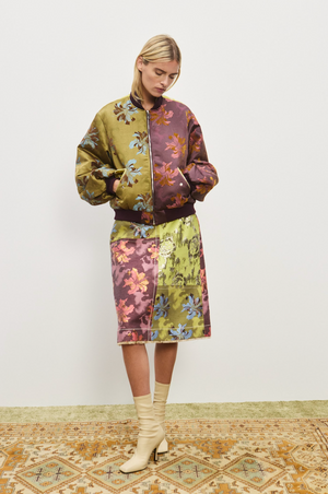 Alemais Adriana Jacquard Bomber Jacket - PRESALE
