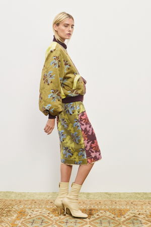 Alemais Adriana Jacquard Bomber Jacket - PRESALE