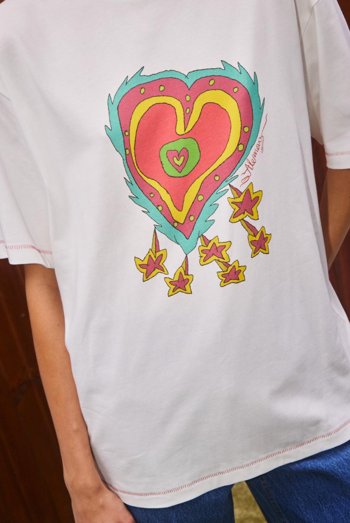Alemais Contessa Heart Tee - PRESALE