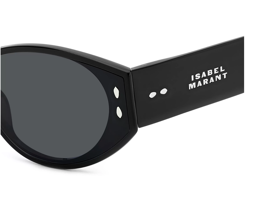 Isabel Marant Im 0185/g/s 807 Ir 64 Black Grey