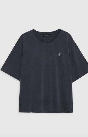 Anine Bing Ruby Tee Empowerment - Washed Black