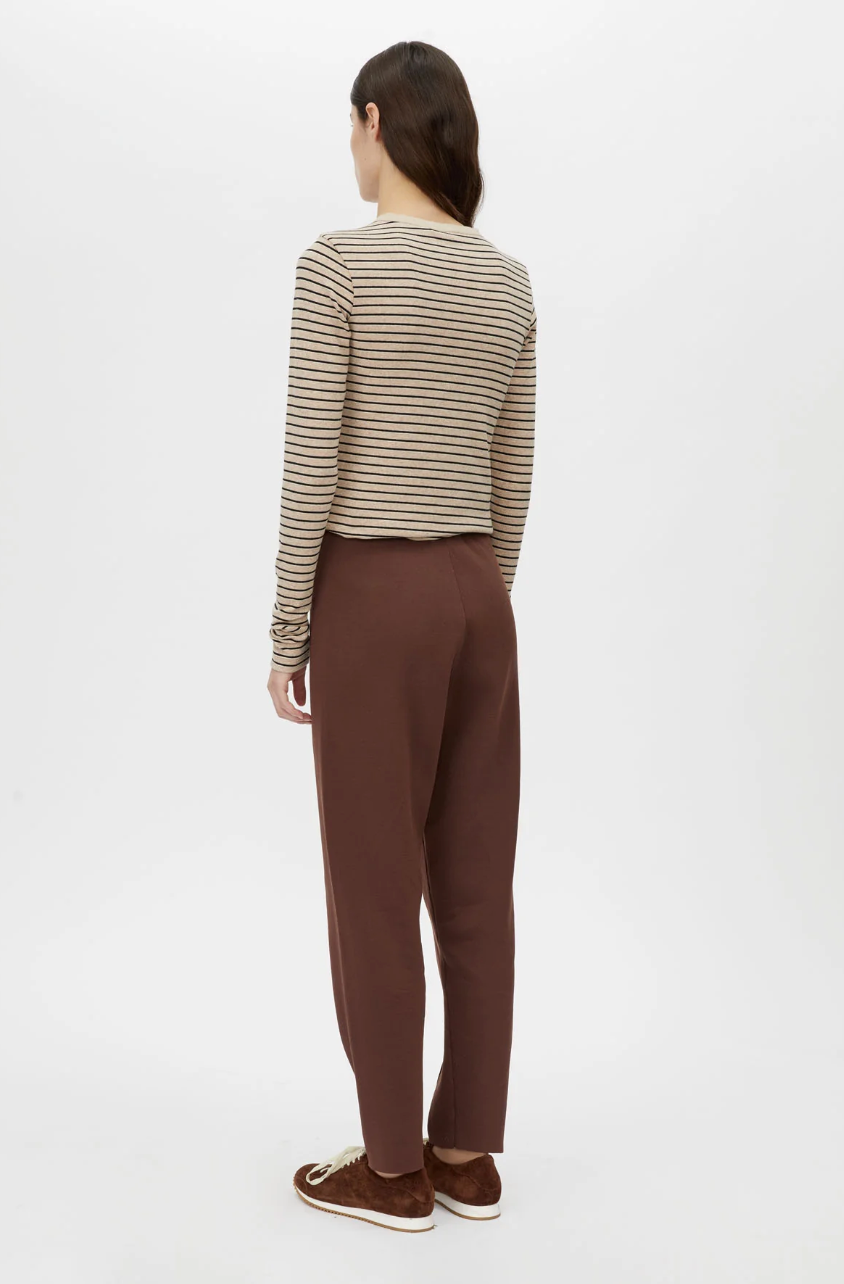 Lyndon Knit Pant - Chocolate