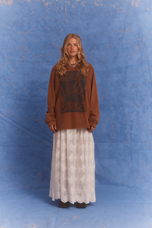 Kinga Csilla Lino Roses Tee