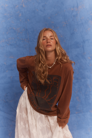 Kinga Csilla Lino Roses Tee