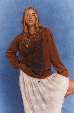 Kinga Csilla Lino Roses Tee