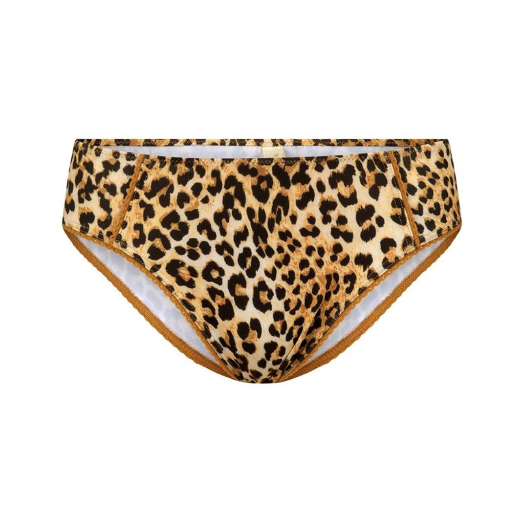 Spell Samantha Brief - Vintage Leopard