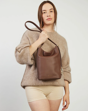 Saben Jojo Shoulder Bag - Umber Pebble