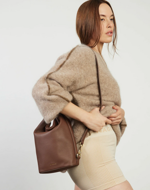 Saben Jojo Shoulder Bag - Umber Pebble