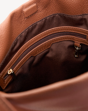 Saben June Shoulder Bag - Umber Pebble