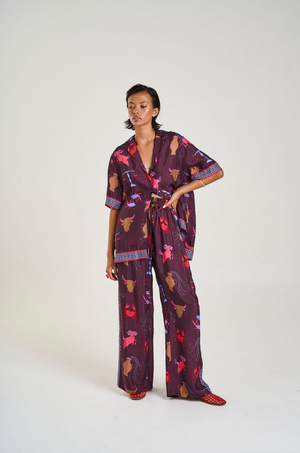 Summi Summi Wide Leg Pant - Zodiac Zod