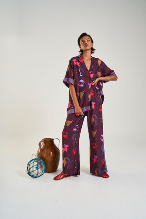 Summi Summi Wide Leg Pant - Zodiac Zod