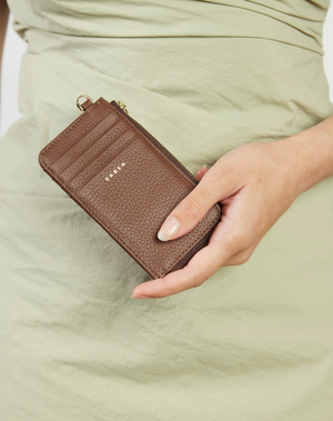 Saben Winona Card Holder - Umber