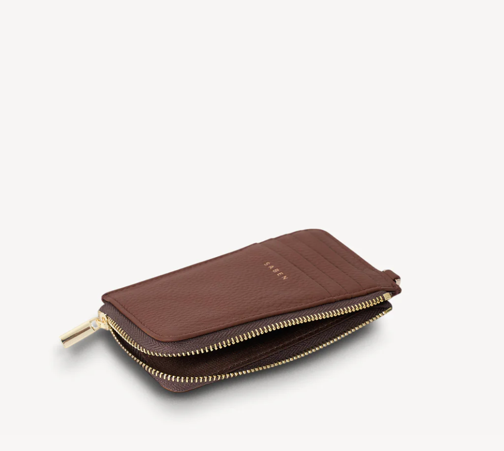 Saben Winona Card Holder - Umber