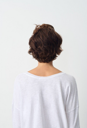 American Vintage L/S T-Shirt Sonoma - White