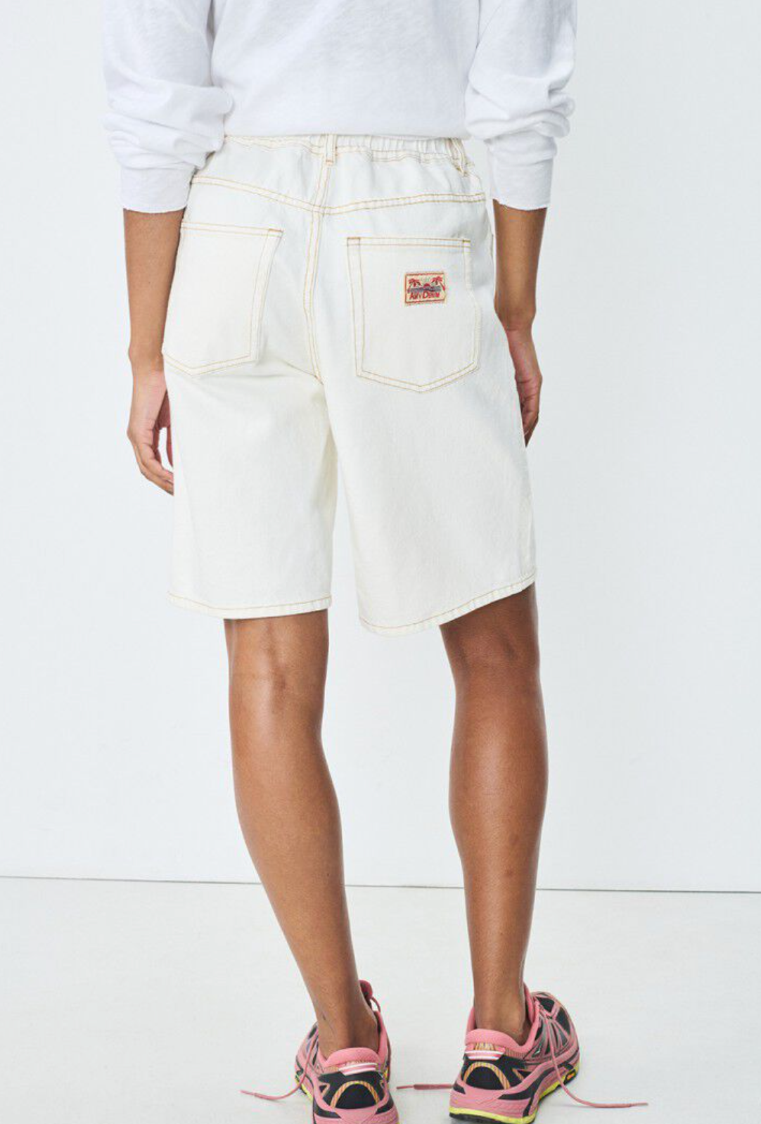 American Vintage Shorts Jozastreet - Off White