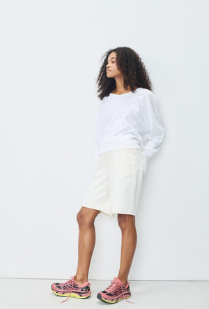 American Vintage Shorts Jozastreet - Off White