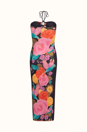 Spell Beach Bar Strapless Dress - After Dark