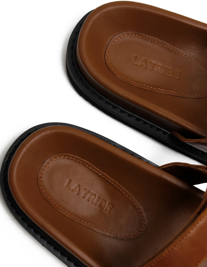 La Tribe Olive Slide - Almond