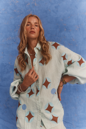 Kinga Csilla Aquarius Chalm Shirt