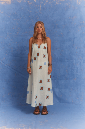 Kinga Csilla Aquarius Daje Slip Dress